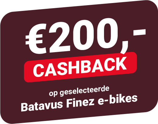 Batavus Finez Cashback actie 2023